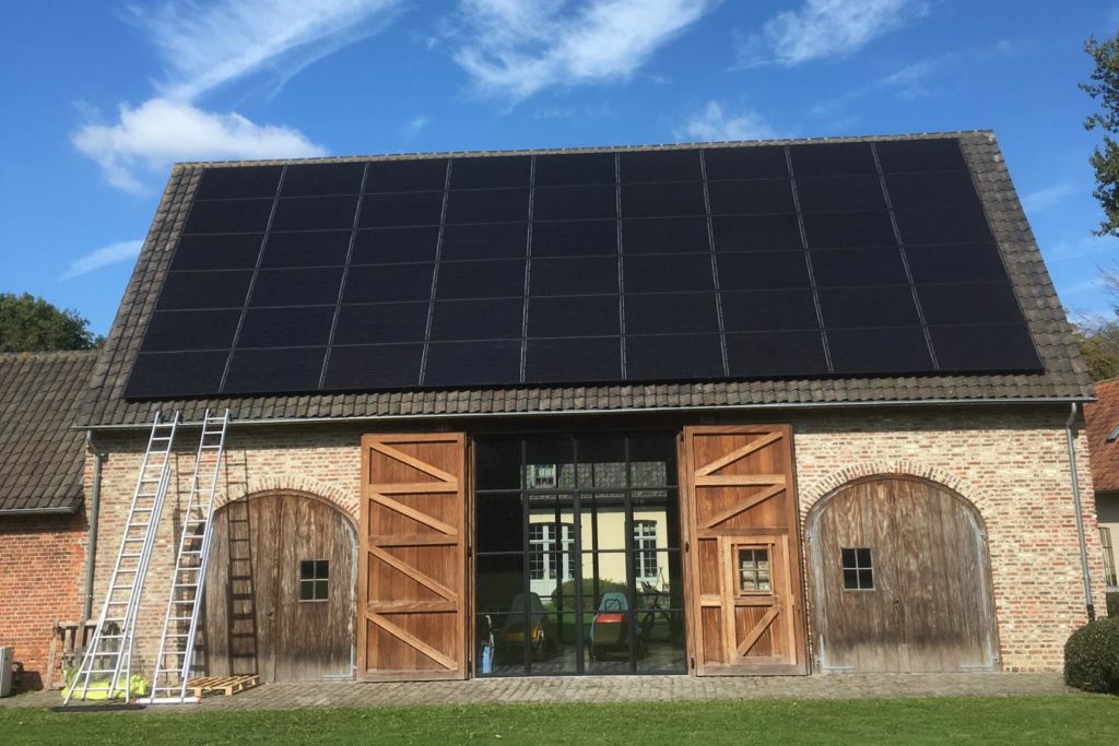 Zwarte panelen